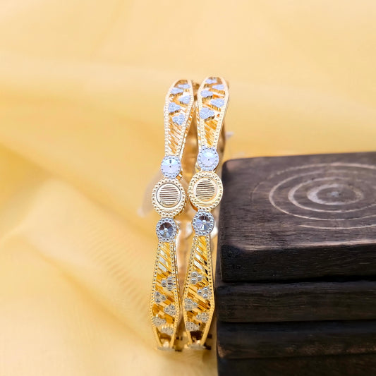 floral bangles, cnc bangles, dual tone bangles, traditional bangles, gold silver bangles, designer bangles
