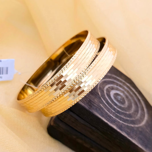 striped bangles, textured bangles, minimal bangles, gold plated bangles, daily wear bangles, modern bangles